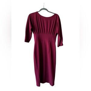 Antonio Melani Berry Stretch Ponte Dress